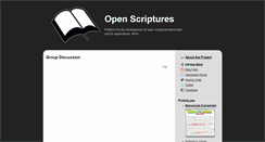 Desktop Screenshot of openscriptures.org